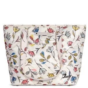 Lug Skyliner Tote Bag in Hummingbird Floral